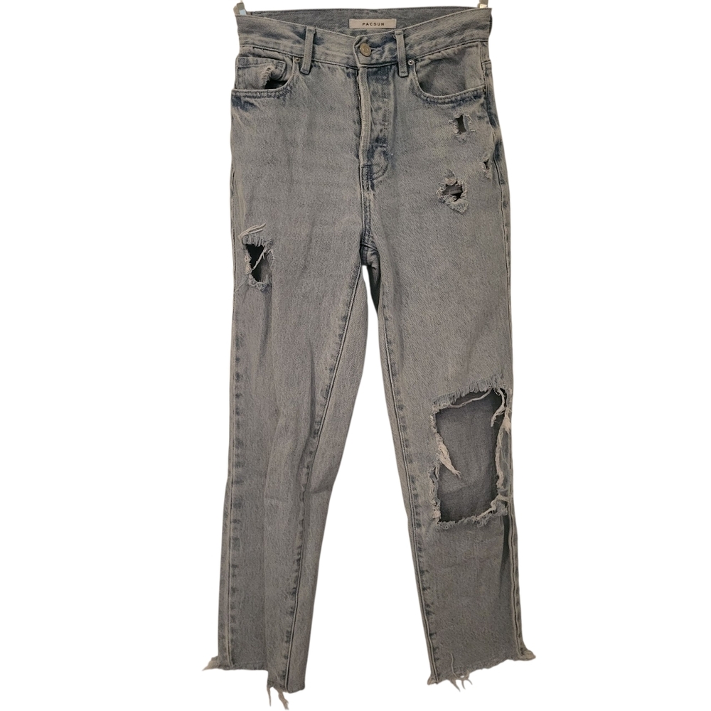 Pacsun Destroyed High Rise Jeans Sz 13